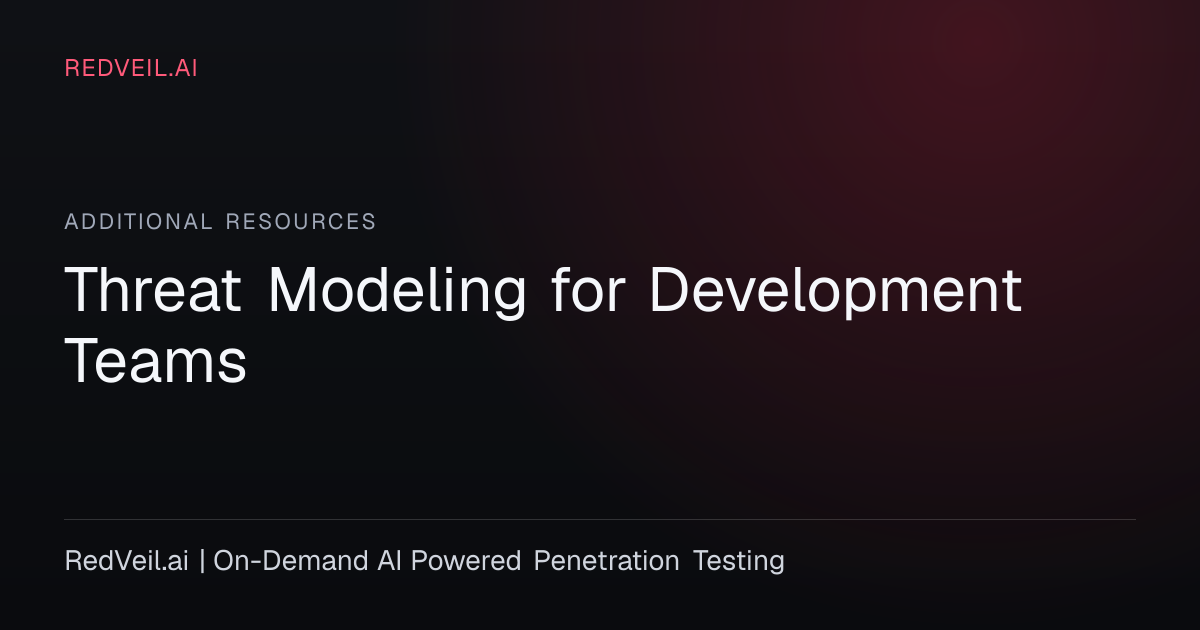 Threat Modeling for Development Teams | STRIDE Methodology Guide ...